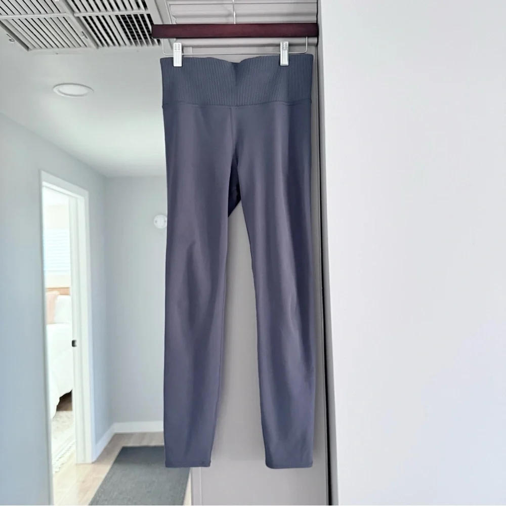 Vuori Rib Studio Leggings - Azure blue - Picture 3 of 5